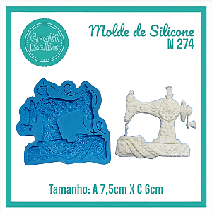Molde de Silicone 274 - Máquina de Costura G