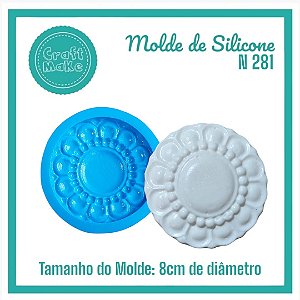 Molde de Silicone 281 - Tampa Madrid