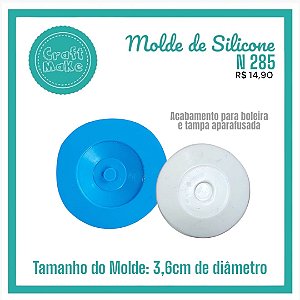 Molde de Silicone 285 - Acabamento Boleira (tampas)
