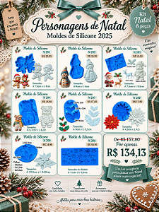 Kit Personagens de Natal (2025)
