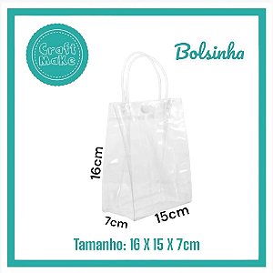 Bolsinha com Alça Transparente