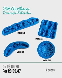 Kit Auxiliares - Decoração de Sabonetes