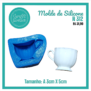 Molde de Silicone - 312 Xícara