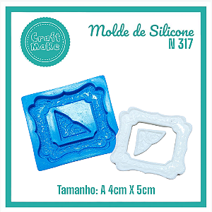 Molde de Silicone - 317 Moldura e Cantoneira