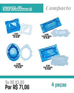 Kit Molduras #2 (4peças) - Compacto