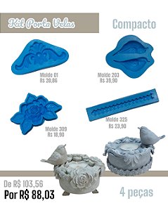 Kit Porta Vela - Compacto