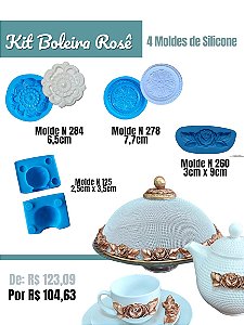 Kit Boleira Rosê Gold