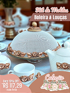 Kit Boleira Rosê Gold