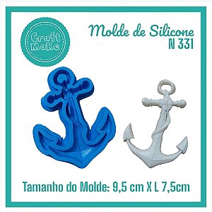 Molde de Silicone - N 331 Âncora - Náutico