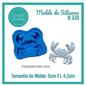 Molde de Silicone - N 336 Caranguejo - Náutico