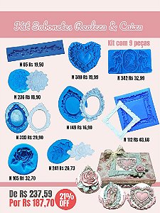 Kit Sabonetes e Caixa Realeza - Edição 2026