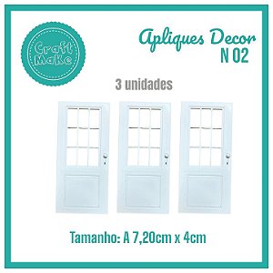 Aplique Decor - Porta Mod 02
