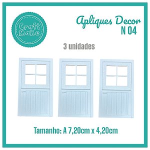 Aplique Decor - Porta Mod 04