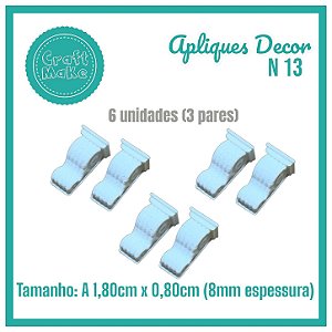 Aplique Decor - Mod 13 - Apoio de telhado