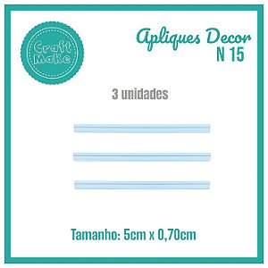 Aplique Decor - Mod 15 - Gessinho de Janela