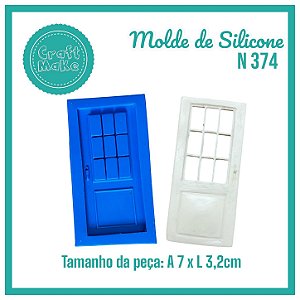 Molde de Silicone - Molde 374 - Porta Romana Q