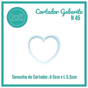Cortador N 45 - Coração