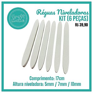 Réguas Niveladoras - 3 tamanhos