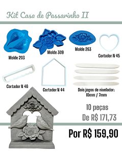 Kit Casinha de Passarinho II