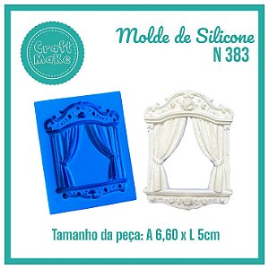 Molde 383 - Janela Flower Romantic
