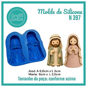 Molde 397 - José e Maria (Natal 2026)