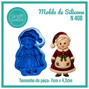 Molde 408 - Mamãe Norma Vintage (Natal 2026)