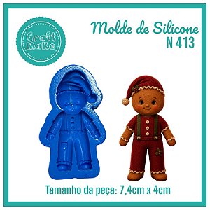 Molde 413 - Ginger Menino Vintage (Natal 2026)