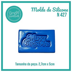 Molde 427 - Merry Christmas M (Natal 2026)