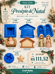 Kit Presépio de Natal (Natal 2026)