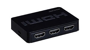 Switch HDMI 3 em 1 Multilaser - WI290