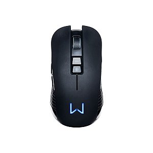 Mouse sem fio gamer warrior, 3600dpi, led, 7 botões - MO280