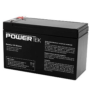 Bateria Selada P/ Alarme 12V 7ah EN011 POWERTEK