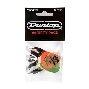 Palheta Variety Pack Sortidas Pct C/12 Pvp112 Dunlop