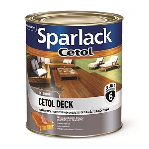 Verniz Cetol Deck Semi Brilho 3,6l Natural Sparlack