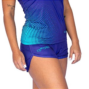 Shorts Treino Feminino Free On Sand Roxo e Azul | FootPrint - Uniformes  para futevôlei e beach tennis