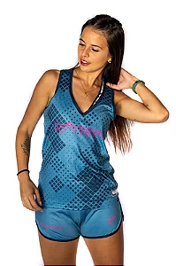 Regata Feminino Azul