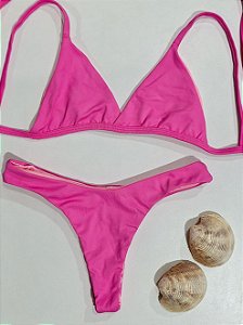Biquíni Conjunto Top Fixo Asa Delta