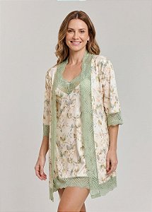 Kit Camisola e Robe Primavera