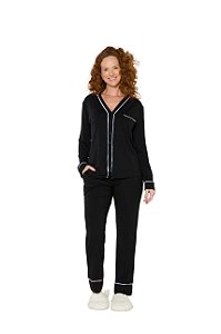 Pijama Camisaria Manga Longa Clássico