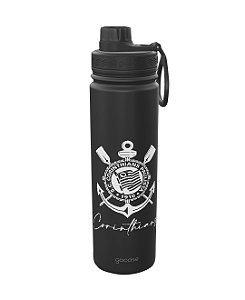 Garrafa Térmica Gocase Fresh 650ml Corinthians Grey Logo
