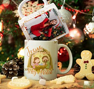 Caneca Porcelana Personalizada - Coleção Natal 2025 - P1 (08)