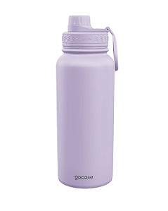 Garrafa Térmica Gocase Fresh Inox lilás Parede Dupla Isolada 950ml