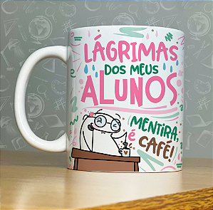 Caneca Porcelana Personalizada - Coleção(1) 15 ARTES PROFESSOR