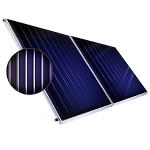 Aquecedor Solar Titanium Plus Blue Coletor 2x1 RSC2000T Rinnai