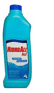 Algicida Manutenção Hcl Hidroall 1l