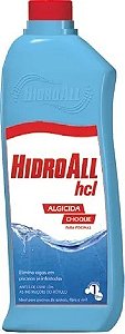 Hcl Algicida Choque Hidroall 1l
