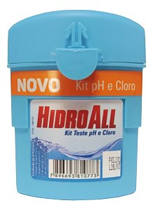 Kit De Teste Ph/cl2 - Hidroall