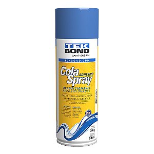 Adesivo Cola Spray Tek Bond Reposicionavel Sublimação 500ml