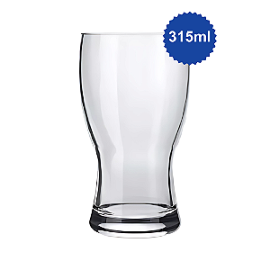 Copo de vidro cerveja Frevo 315ml Nadir