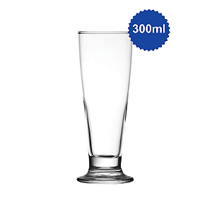 Copo Taça de vidro Tulipa cerveja 300ml